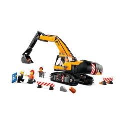 Конструктор LEGO City Желтый строительный экскаватор Фото 2
