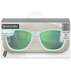 Детские солнцезащитные очки Suavinex ADULT, напівкругла форма, зелені Фото 3