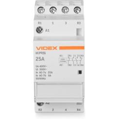 Контактор Videx 4п 25А 2НВ 2НЗ VF-RS-MC2O2C-25 RESIST Фото 1
