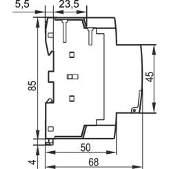 Контактор Videx 4п 25А 2НВ 2НЗ VF-RS-MC2O2C-25 RESIST Фото 3