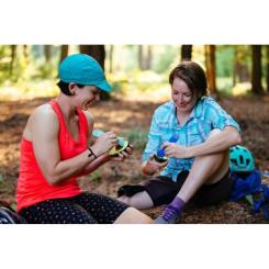 Ложка-вилка туристическая Humangear GoBites Uno light blue Фото 2