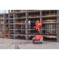 Шуруповерт Milwaukee ударний М18 BLPDRC-422С, 60Нм, 2Ah+4Ah, кейс Фото 6