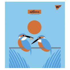 Тетрадь Yes А5 Avifauna 24 аркуша лінія Фото 2