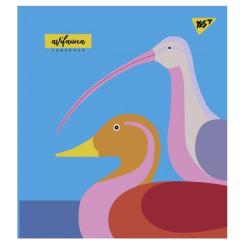 Тетрадь Yes А5 Avifauna 24 аркуша лінія Фото 3