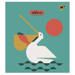 Тетрадь Yes А5 Avifauna 24 аркуша лінія Фото 4