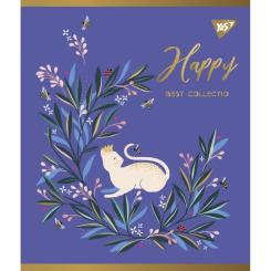 Тетрадь Yes А5 Happy 96 аркушів клітинка Фото 2