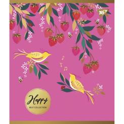 Тетрадь Yes А5 Happy 96 аркушів клітинка Фото 3