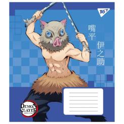 Тетрадь Yes Demon slayer 18 аркушів клітинка Фото 1