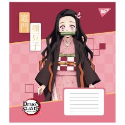 Тетрадь Yes Demon slayer 18 аркушів клітинка Фото 2