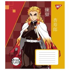 Тетрадь Yes Demon slayer 18 аркушів клітинка Фото 5