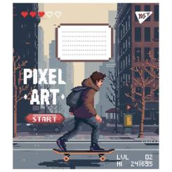 Тетрадь Yes Pixel art 12 листов линия Фото 1