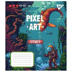 Тетрадь Yes Pixel art 12 листов линия Фото 5