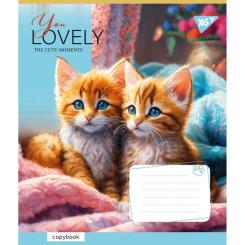 Тетрадь Yes You Lovely 12 листов линия Фото 4