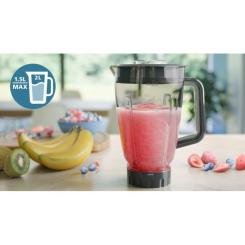 Блендер Philips стаціонарний Series 5000, 1000Вт, чаша-2000мл, сір Фото 1
