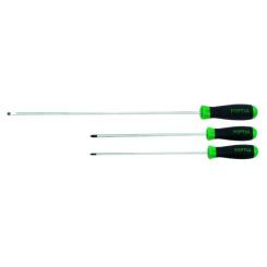 Набор отверток Toptul 3шт. PH1x250, PH2x250, SL5,5x400 Фото