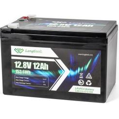 Батарея LiFePo4 Longttech LiFePO4 12.8V - 12Ah Фото 1
