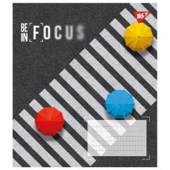 Тетрадь Yes Be in focus 96 аркушів клітинка Фото 2
