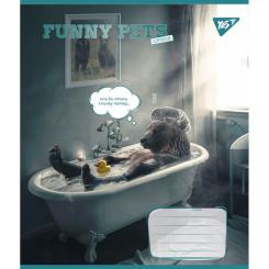 Тетрадь Yes Funny pets 48 аркушів клітинка Фото 4