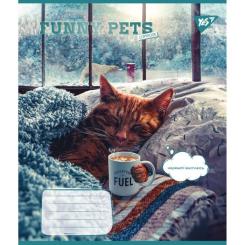 Тетрадь Yes Funny pets 48 аркушів клітинка Фото 5