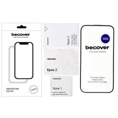 Стекло защитное BeCover Apple iPhone 15 10D Black Фото 1