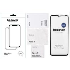 Стекло защитное BeCover Realme C51 10D Black Фото 1