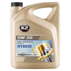Моторное масло K2 Hybrid Oil 0W-20 5 л Фото