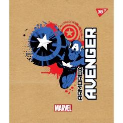 Тетрадь Yes А5 Avenger Крафт 12 аркушів лінія Фото 1