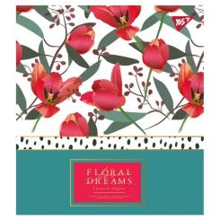 Тетрадь Yes А5 Floral Dreams 18 листов клетка Фото