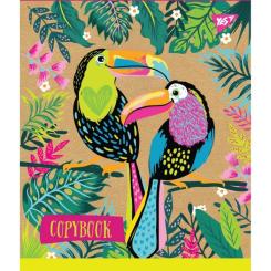 Тетрадь Yes А5 Rainbow Animal Крафт 18 аркушів клітинка Фото 1