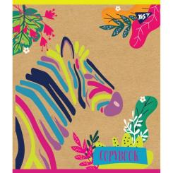 Тетрадь Yes А5 Rainbow Animal Крафт 18 аркушів клітинка Фото 2