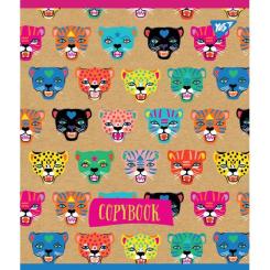 Тетрадь Yes А5 Rainbow Animal Крафт 18 аркушів клітинка Фото 4