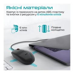 Мышка Promate CM-1200 USB Black Фото 4