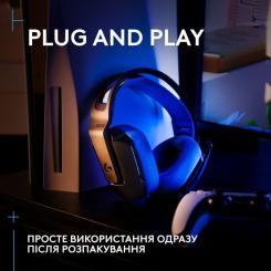 Наушники Logitech G535 Lightspeed Console Wireless Black Фото 8