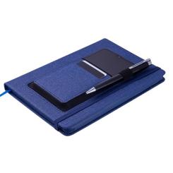 Книга записная Buromax COMFORT А5 96 аркушів крапка, синій Фото 2