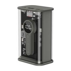 Батарея универсальная Gembird 9000mAh, QC3.0, Transparent Фото