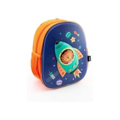 Рюкзак детский Maxi 12" EVA Синий с оранжевым Фото