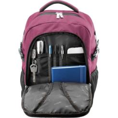 Рюкзак школьный Optima 18.5" 2 в 1 Фіолетовий Фото 6
