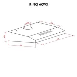 Вытяжка кухонная Perfelli RINCI 6CWX BIANCO Фото 10