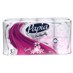 Туалетная бумага Papia Parfume 3 шари 16 рулонів Фото