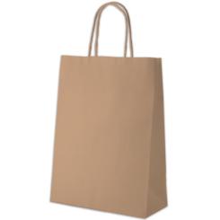 Подарочный пакет Куверт Ecobag, 24х10х36 см коричневый Фото
