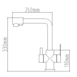 Смеситель Nett FGr-33 Фото 1