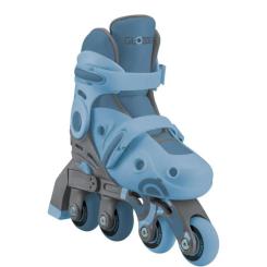 Роликовые коньки Globber 2в1 сіро-сині р.26-29, до 20кг, 3+ Фото 2