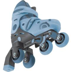 Роликовые коньки Globber 2в1 сіро-сині р.26-29, до 20кг, 3+ Фото 6