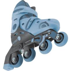 Роликовые коньки Globber 2в1 сіро-сині р.26-29, до 20кг, 3+ Фото 8