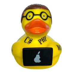 Игрушка для ванной Funny Ducks Утка Программист Фото 1