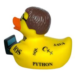 Игрушка для ванной Funny Ducks Утка Программист Фото 2