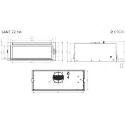 Вытяжка кухонная Elica ENTER BL MAT/A/72 Фото 9