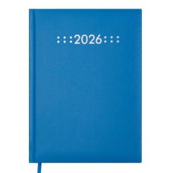 Еженедельник Buromax датированный 2026 CLASSIC, А5 синий Фото