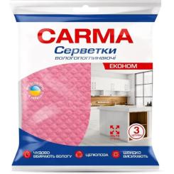 Салфетки для уборки Carma Влагопоглощающие 3 шт. Фото