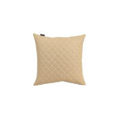 Подушка EVAtech ECO 40x40 см бежева з бежевою ниткою Фото